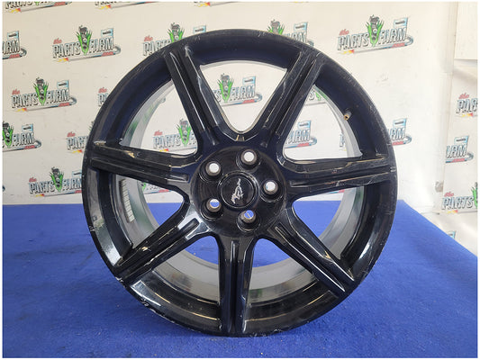 2015-2023 Ford Mustang GT S550 Wheel 19x8.5 Spoke Paint Black Rim Scuffs 1931