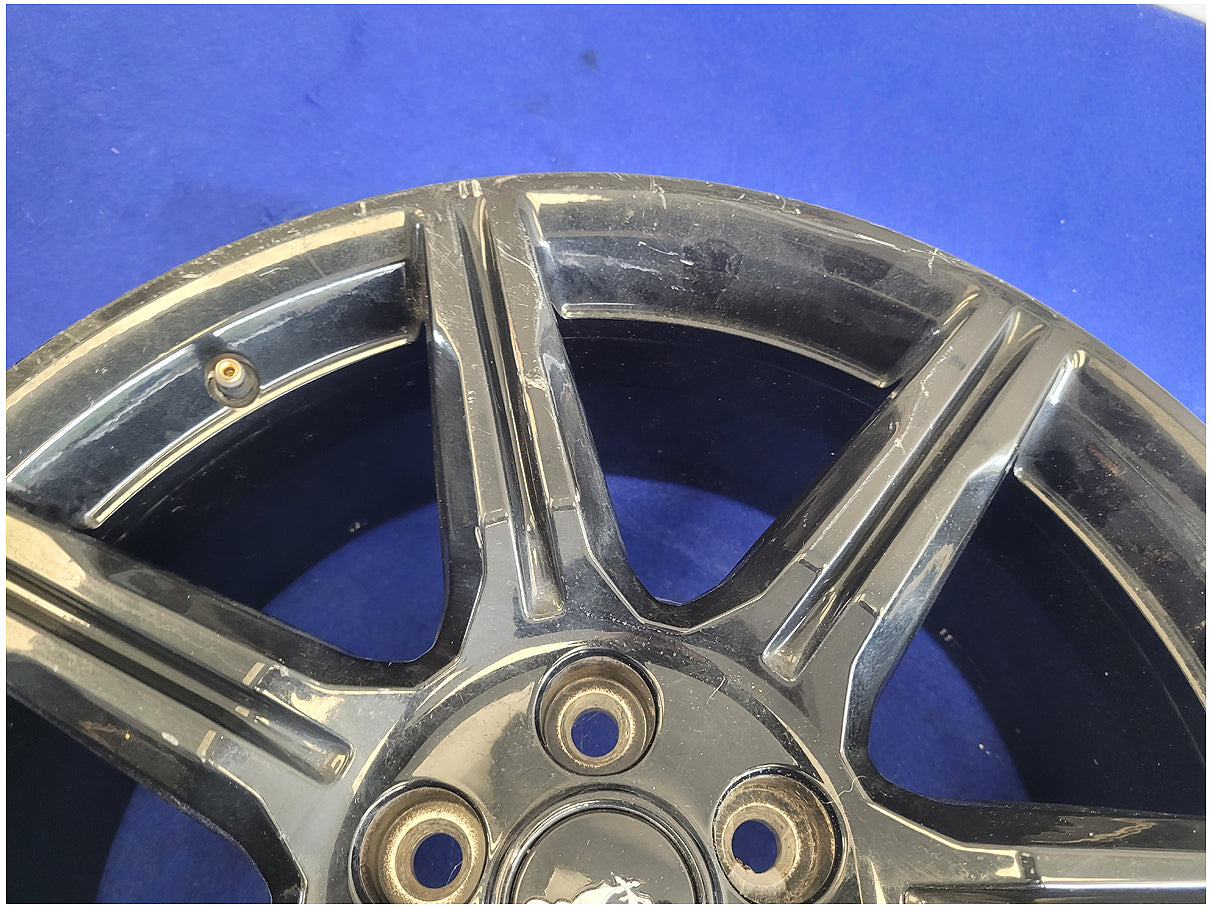 2015-2023 Ford Mustang GT S550 Wheel 19x8.5 Spoke Paint Black Rim Scuffs 1931