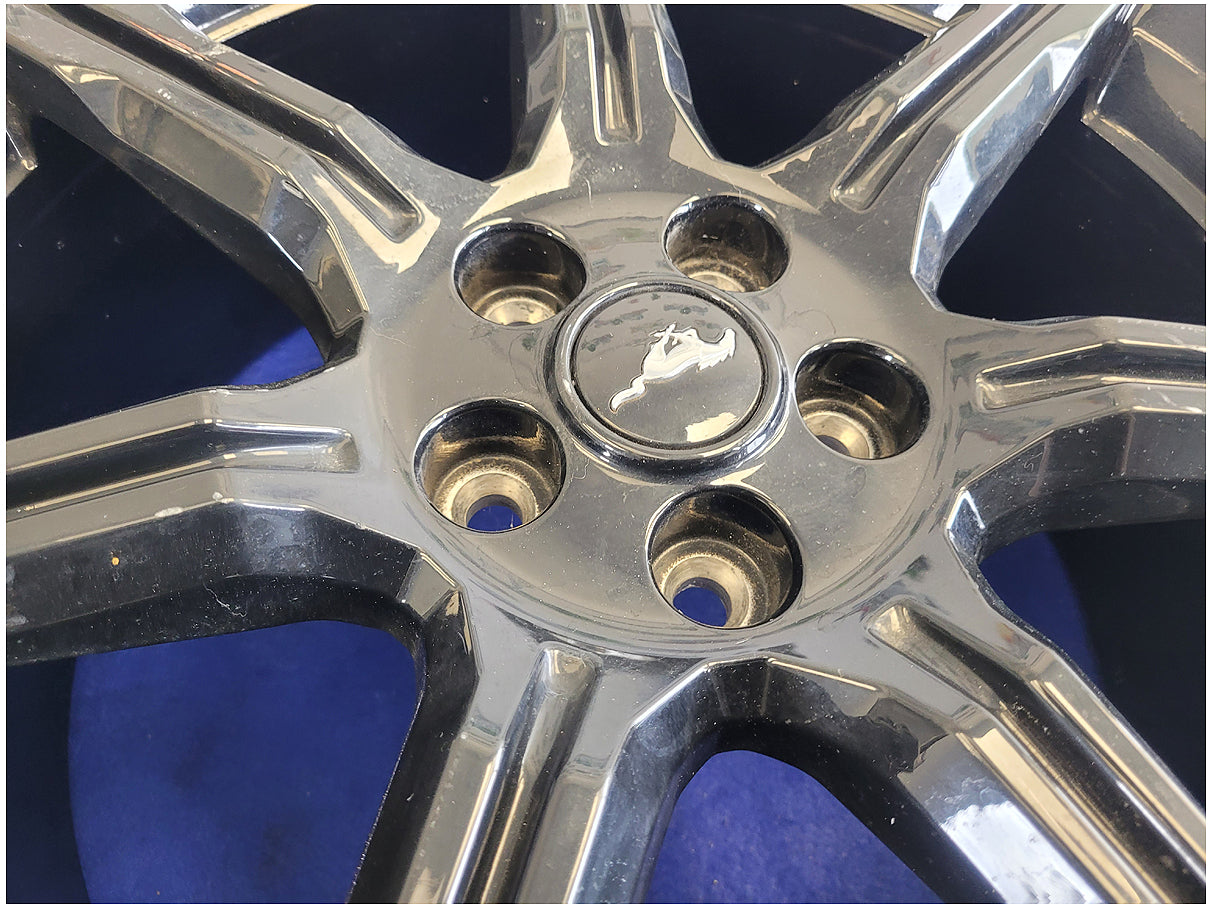 2015-2023 Ford Mustang GT S550 Wheel 19x8.5 Spoke Paint Black Rim Scuffs 1931