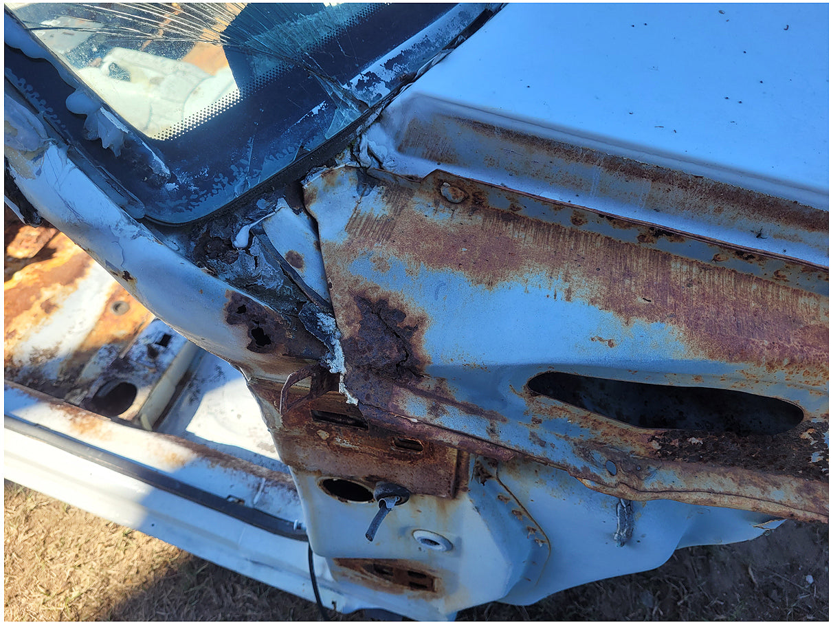 Stock 2603. 1990 Ford Mustang Mclaren Convertible Salvage Title Frame Shell