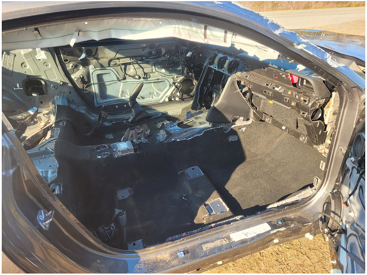 Stock 2798. 2022 Ford Mustang GT Saleen #33 Coupe Roller Salvage Title Passenger Damage