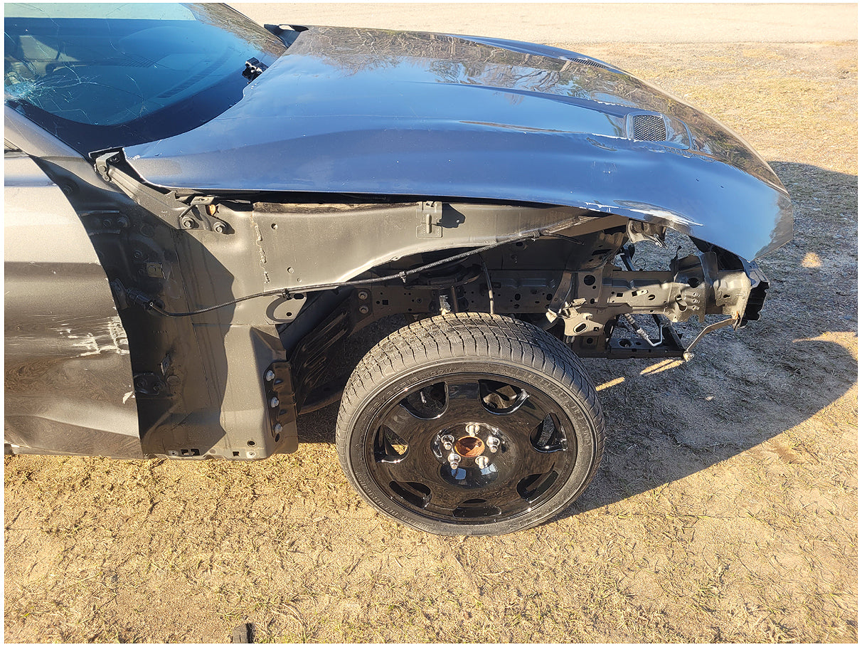 Stock 2798. 2022 Ford Mustang GT Saleen #33 Coupe Roller Salvage Title Passenger Damage