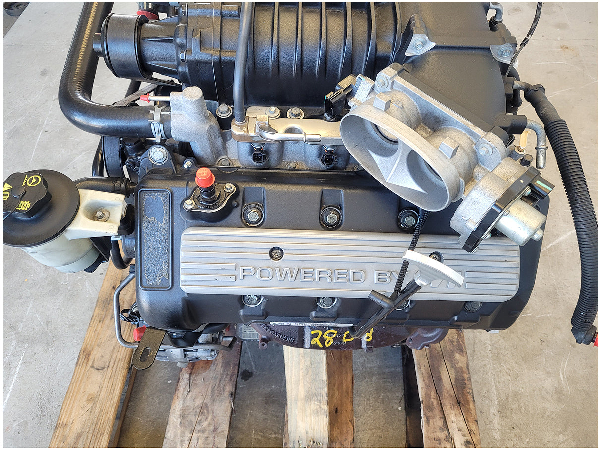 2007-2010 Ford Mustang Shelby GT500 5.4L Complete Eaton Supercharged Engine
