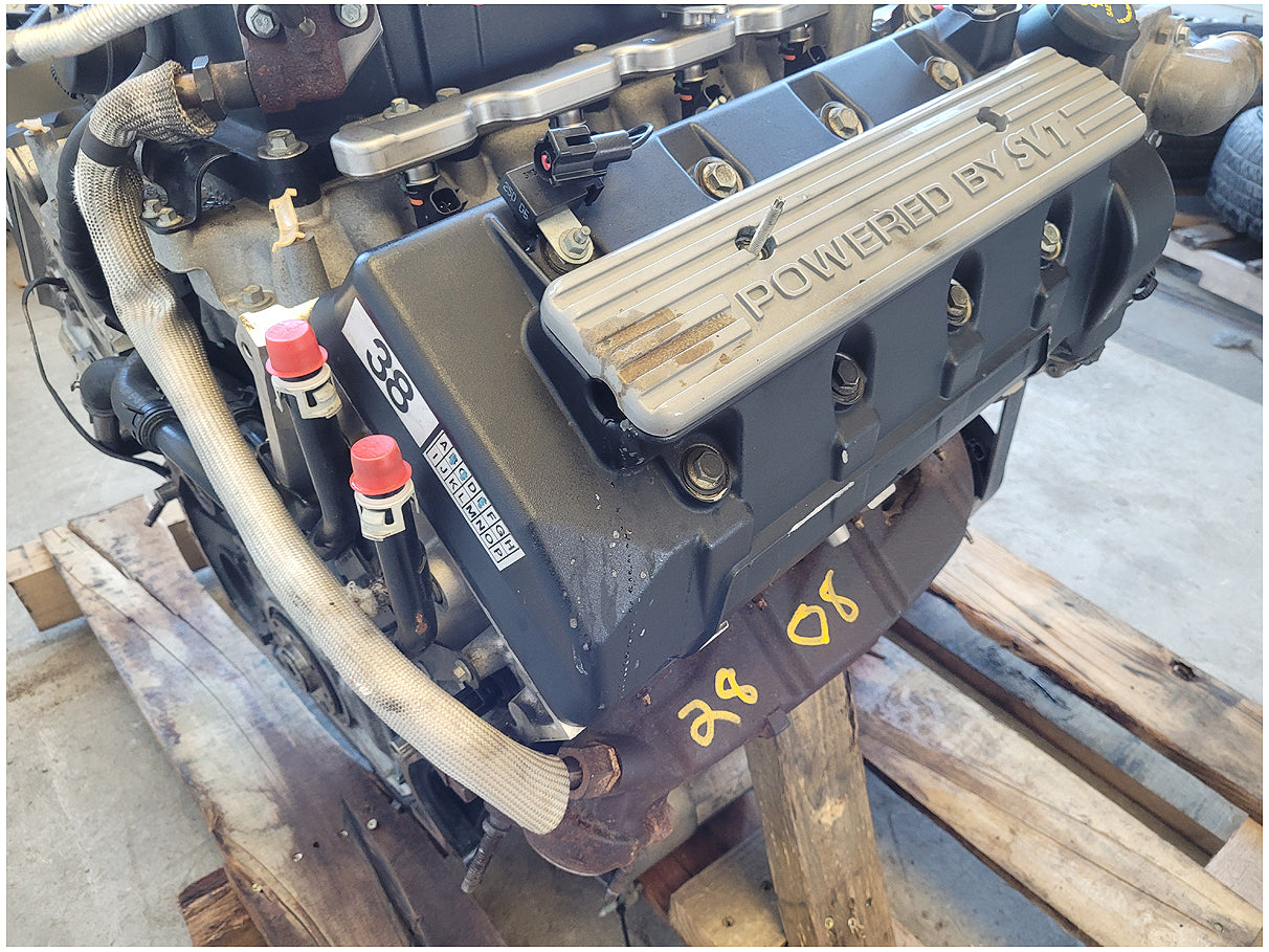 2007-2010 Ford Mustang Shelby GT500 5.4L Complete Eaton Supercharged Engine