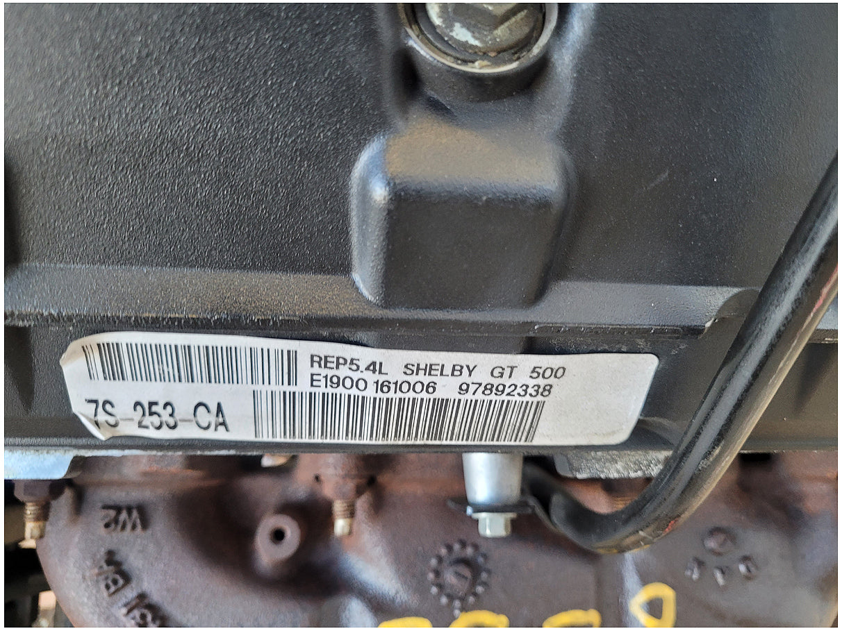 2007-2010 Ford Mustang Shelby GT500 5.4L Complete Eaton Supercharged Engine