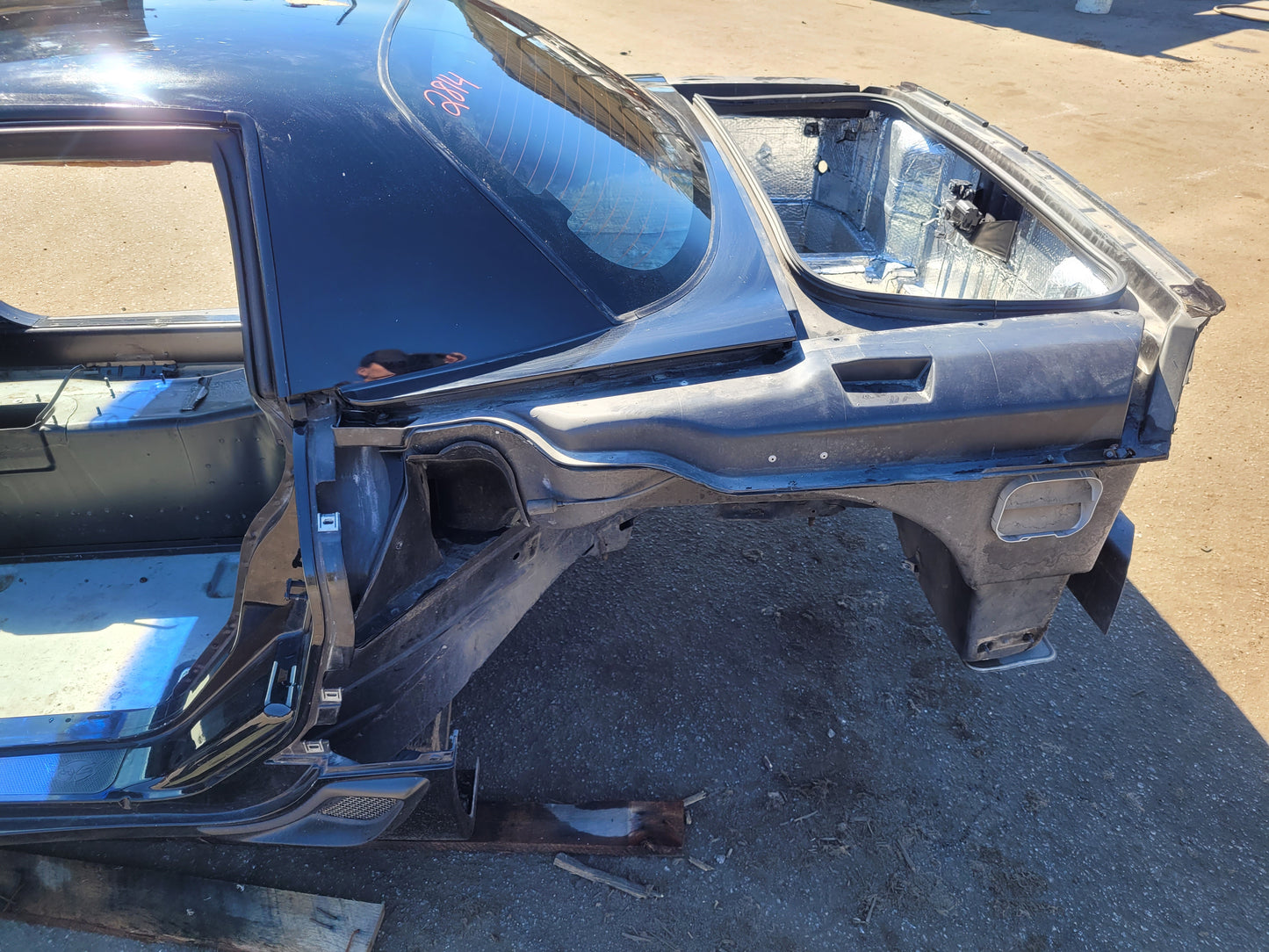 Stock 2814. 2002 Chevrolet Corvette Z06 FRC C5 Clear Title Frame Body Shell *Damage* Race Car 103k Miles