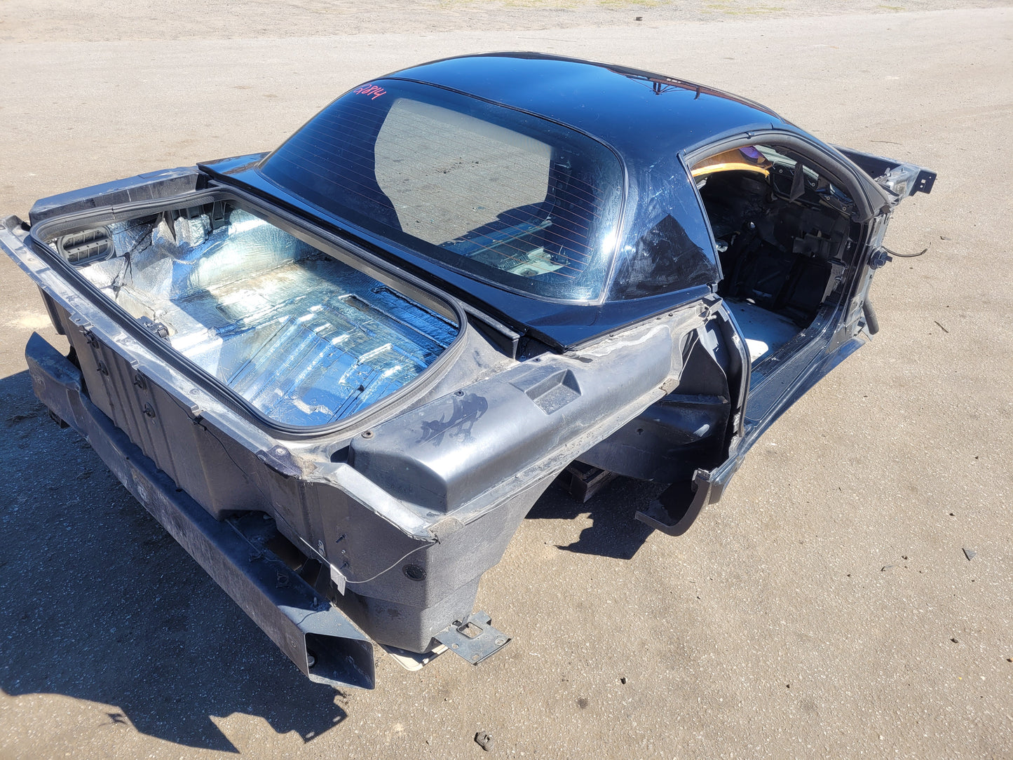 Stock 2814. 2002 Chevrolet Corvette Z06 FRC C5 Clear Title Frame Body Shell *Damage* Race Car 103k Miles