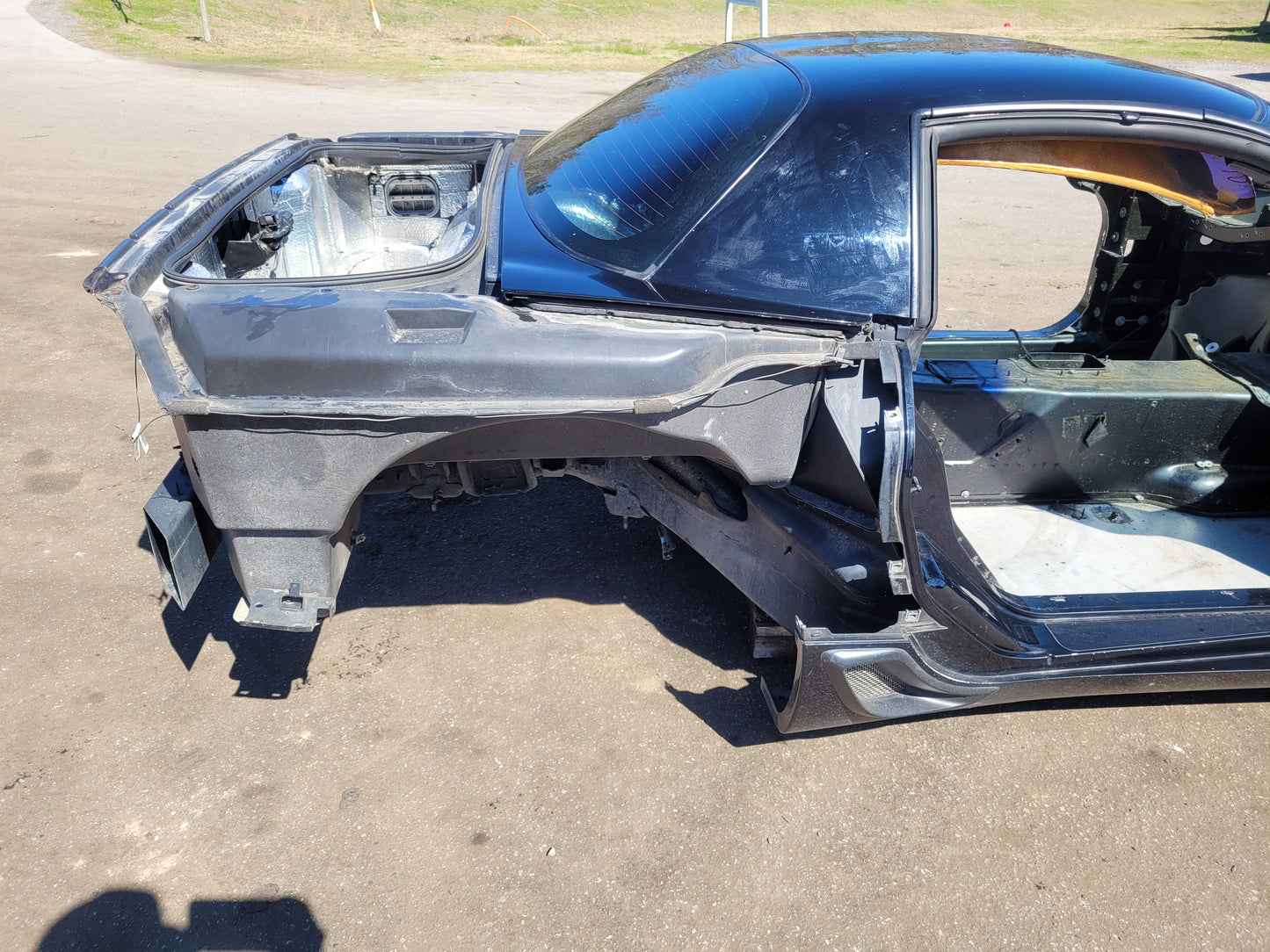 Stock 2814. 2002 Chevrolet Corvette Z06 FRC C5 Clear Title Frame Body Shell *Damage* Race Car 103k Miles