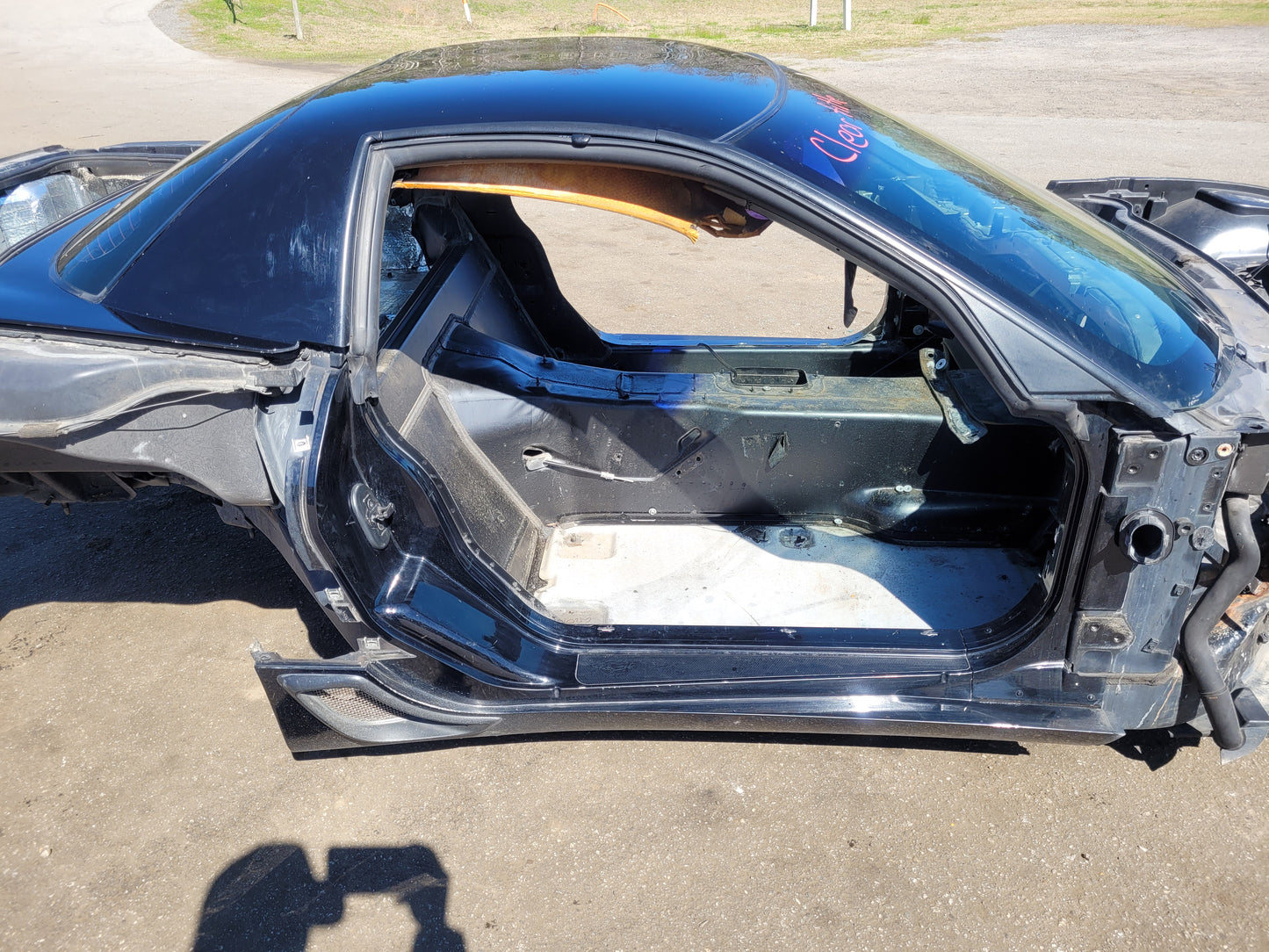 Stock 2814. 2002 Chevrolet Corvette Z06 FRC C5 Clear Title Frame Body Shell *Damage* Race Car 103k Miles
