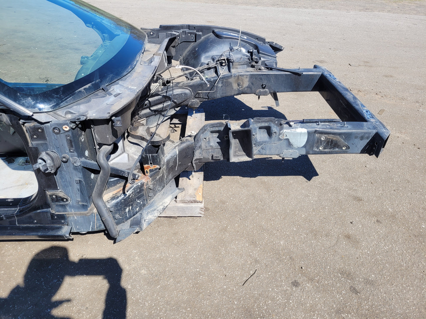 Stock 2814. 2002 Chevrolet Corvette Z06 FRC C5 Clear Title Frame Body Shell *Damage* Race Car 103k Miles