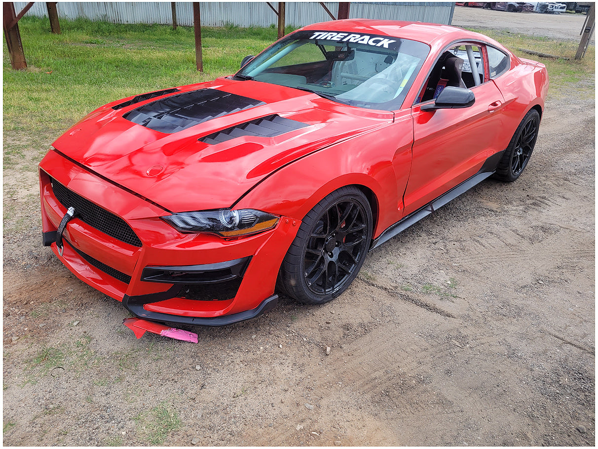 S550 Gen 2 Road Race Build Boss Intake Cage 1 Piece Aluminum Driveshaft