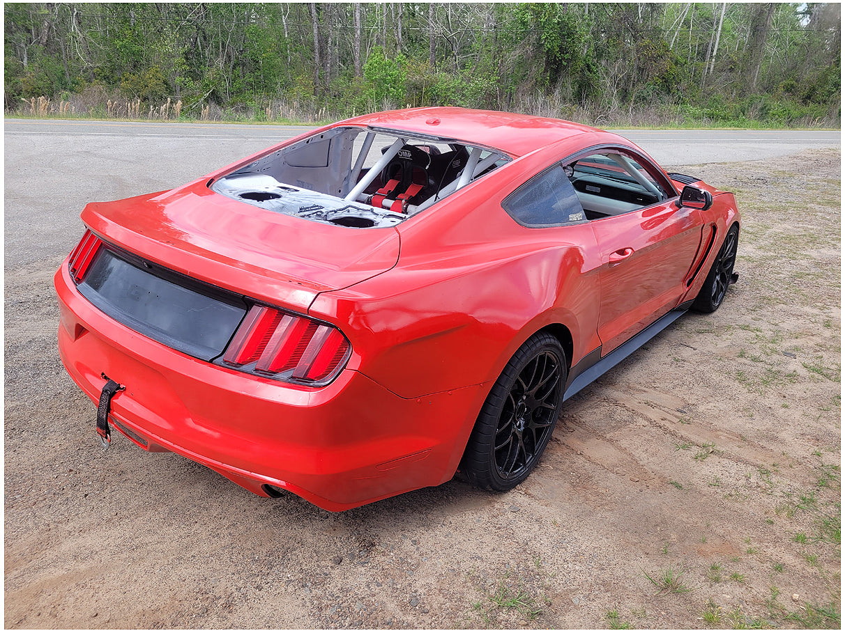 S550 Gen 2 Road Race Build Boss Intake Cage 1 Piece Aluminum Driveshaft