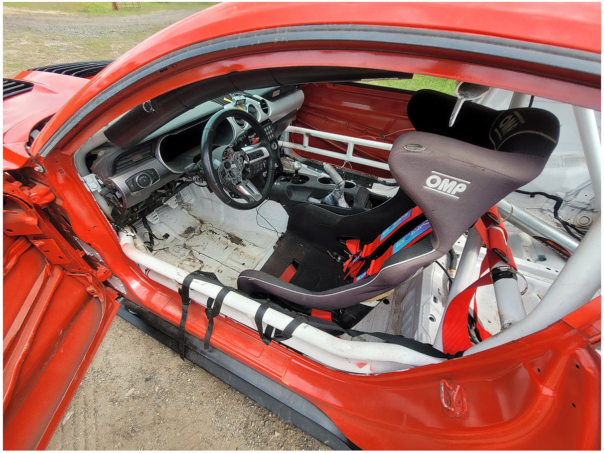 S550 Gen 2 Road Race Build Boss Intake Cage 1 Piece Aluminum Driveshaft