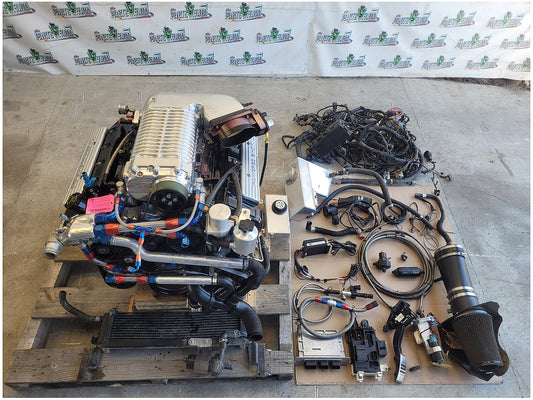 2010-12 Ford Mustang Shelby GT500 5.4L Engine Swap Whipple 275x Cams Fuel System 2852
