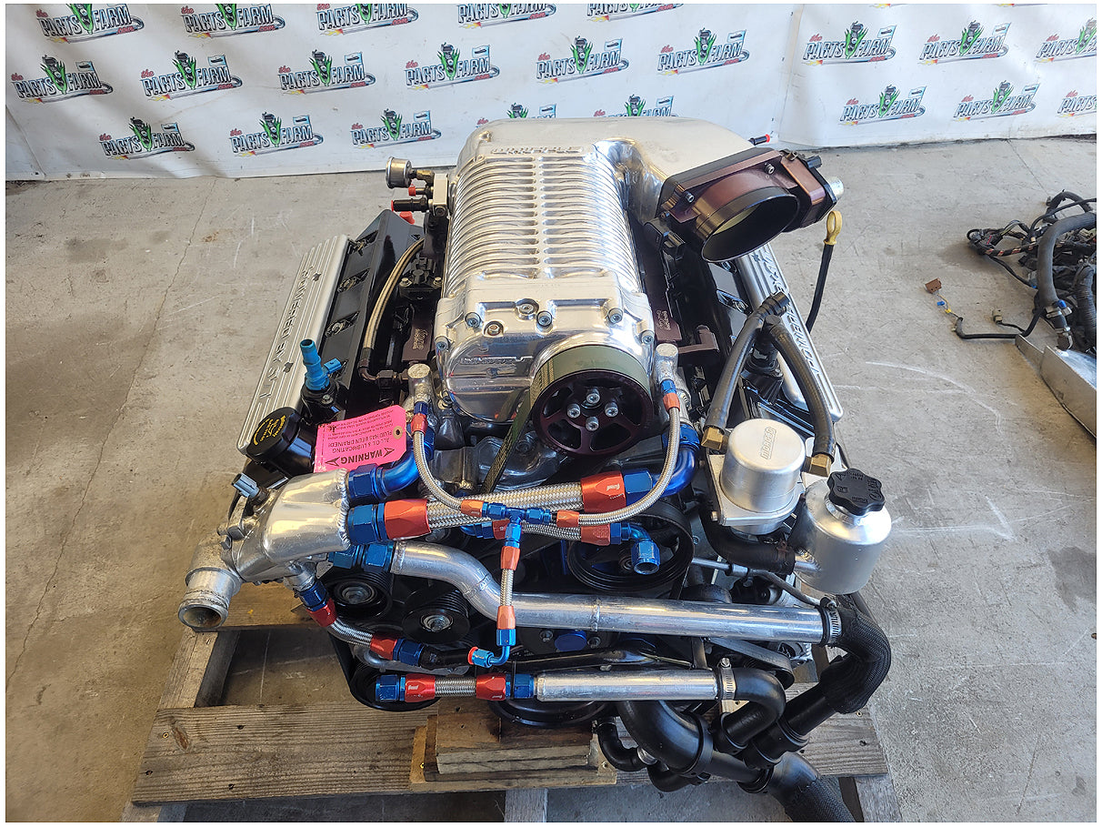 2010-12 Ford Mustang Shelby GT500 5.4L Engine Swap Whipple 275x Cams Fuel System 2852