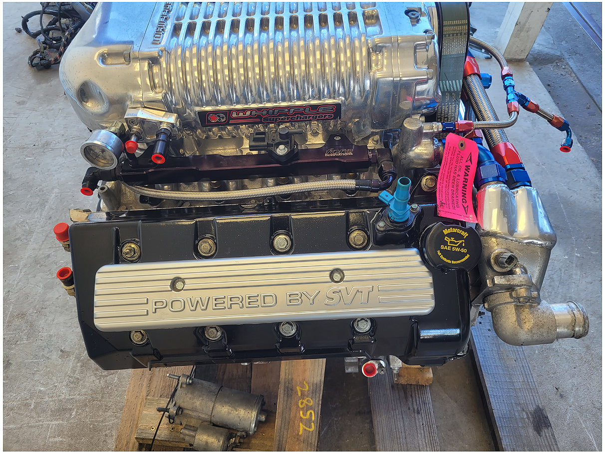2010-12 Ford Mustang Shelby GT500 5.4L Engine Swap Whipple 275x Cams Fuel System 2852