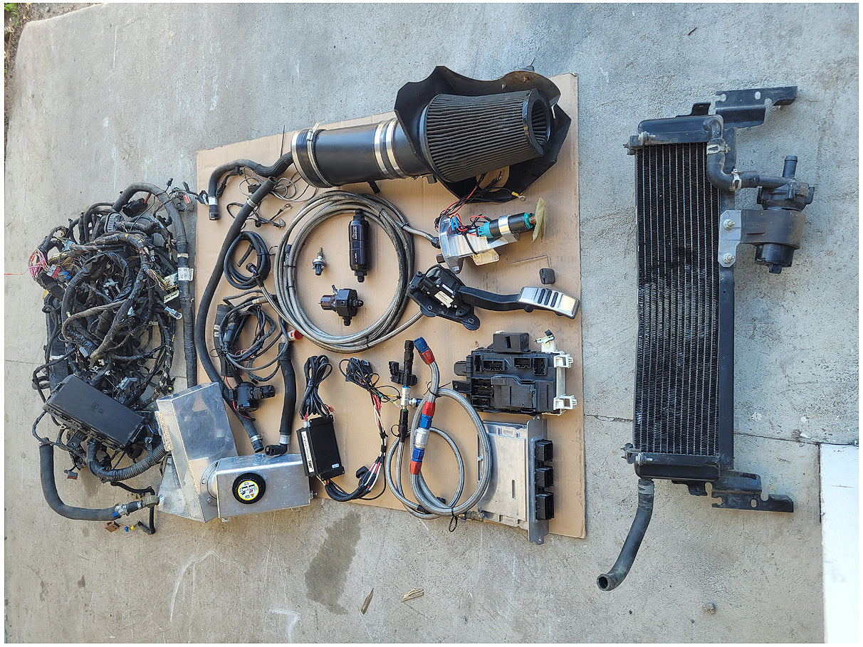 2010-12 Ford Mustang Shelby GT500 5.4L Engine Swap Whipple 275x Cams Fuel System 2852