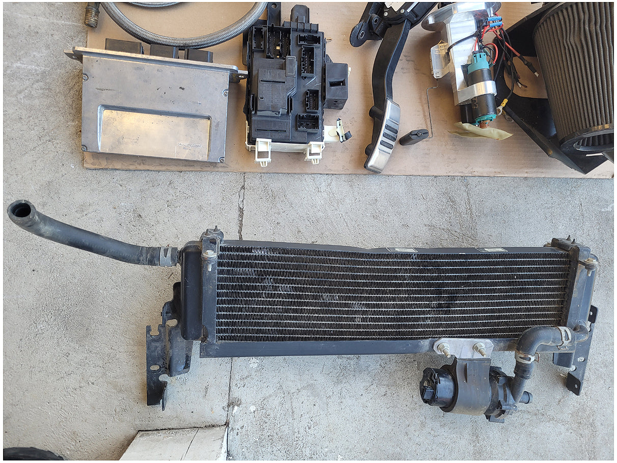 2010-12 Ford Mustang Shelby GT500 5.4L Engine Swap Whipple 275x Cams Fuel System 2852
