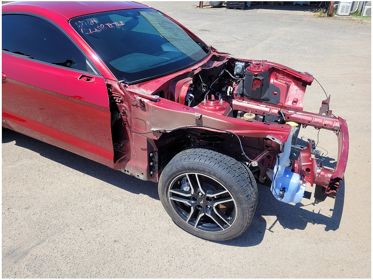 Stock 2864. 2015 Ford Mustang GT S550 Clear Title Roller Frame Race Car 2864