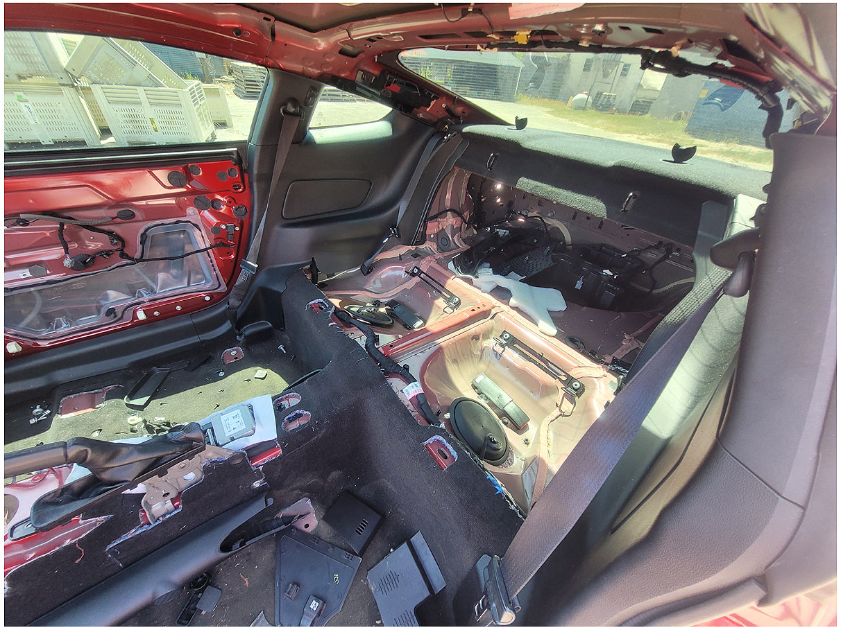 Stock 2864. 2015 Ford Mustang GT S550 Clear Title Roller Frame Race Car 2864