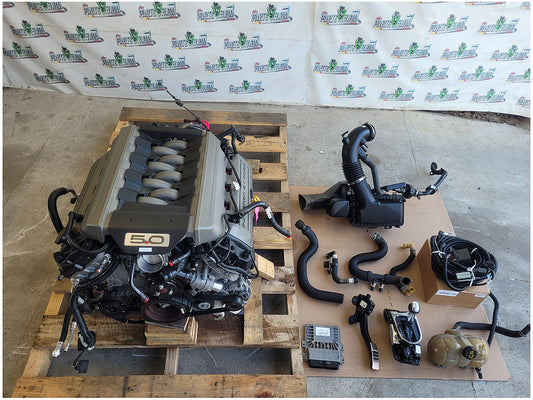 35k 2015-2017 435hp Ford Mustang GT Coyote 5.0 Engine Auto 6r80 Auto Trans Kit