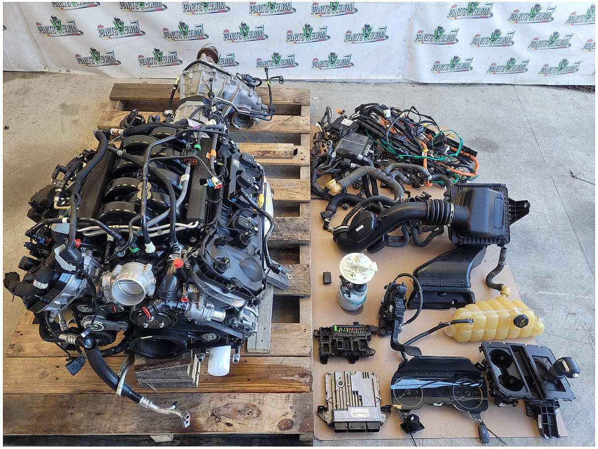 63k 395hp 2018-2020 FORD F150 COYOTE 5.0 ENGINE AUTOMATIC TRANS KIT 10r80 4x4