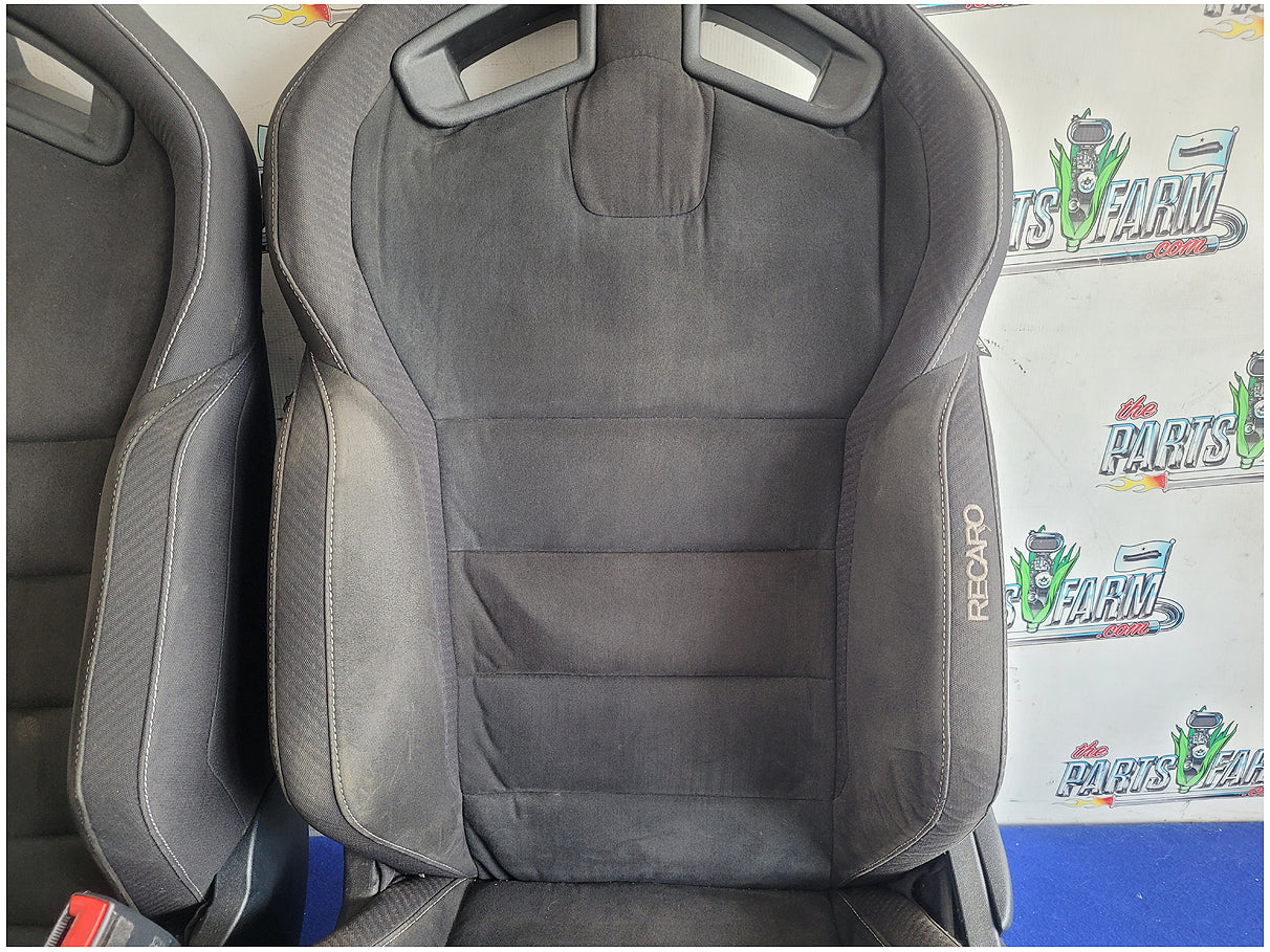 2016 Ford Mustang Shelby GT350 Recaro Coupe Set Seats Cloth Race Bucket 2881