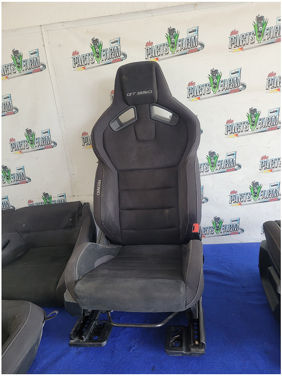 2016 Ford Mustang Shelby GT350 Recaro Coupe Set Seats Cloth Race Bucket 2881