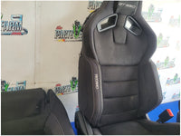 2016 Ford Mustang Shelby GT350 Recaro Coupe Set Seats Cloth Race Bucket 2881