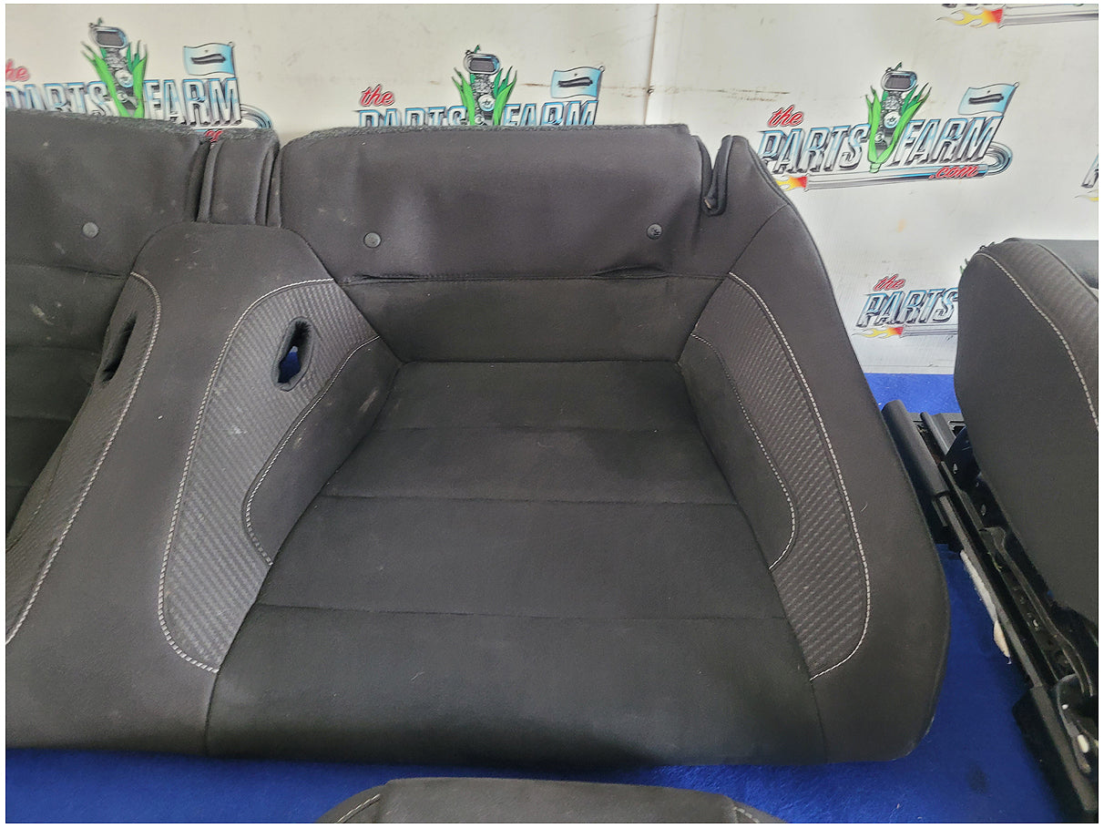 2016 Ford Mustang Shelby GT350 Recaro Coupe Set Seats Cloth Race Bucket 2881