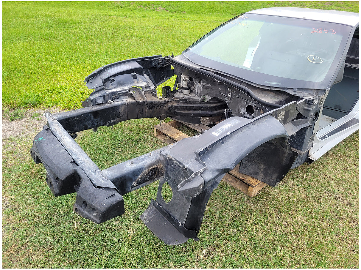 Stock 2853. 2002 Chevrolet Corvette Z06 C5 FRC Frame Shell Salvage Title Race Car