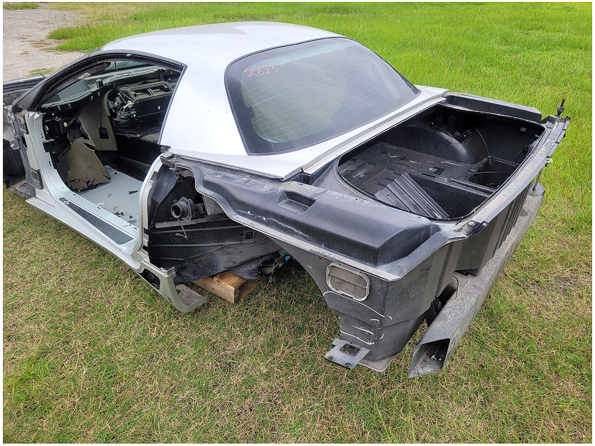 Stock 2853. 2002 Chevrolet Corvette Z06 C5 FRC Frame Shell Salvage Title Race Car