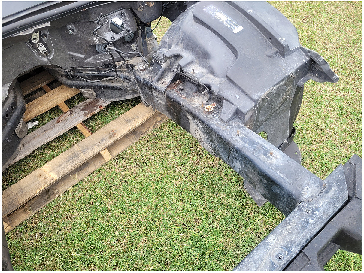 Stock 2853. 2002 Chevrolet Corvette Z06 C5 FRC Frame Shell Salvage Title Race Car