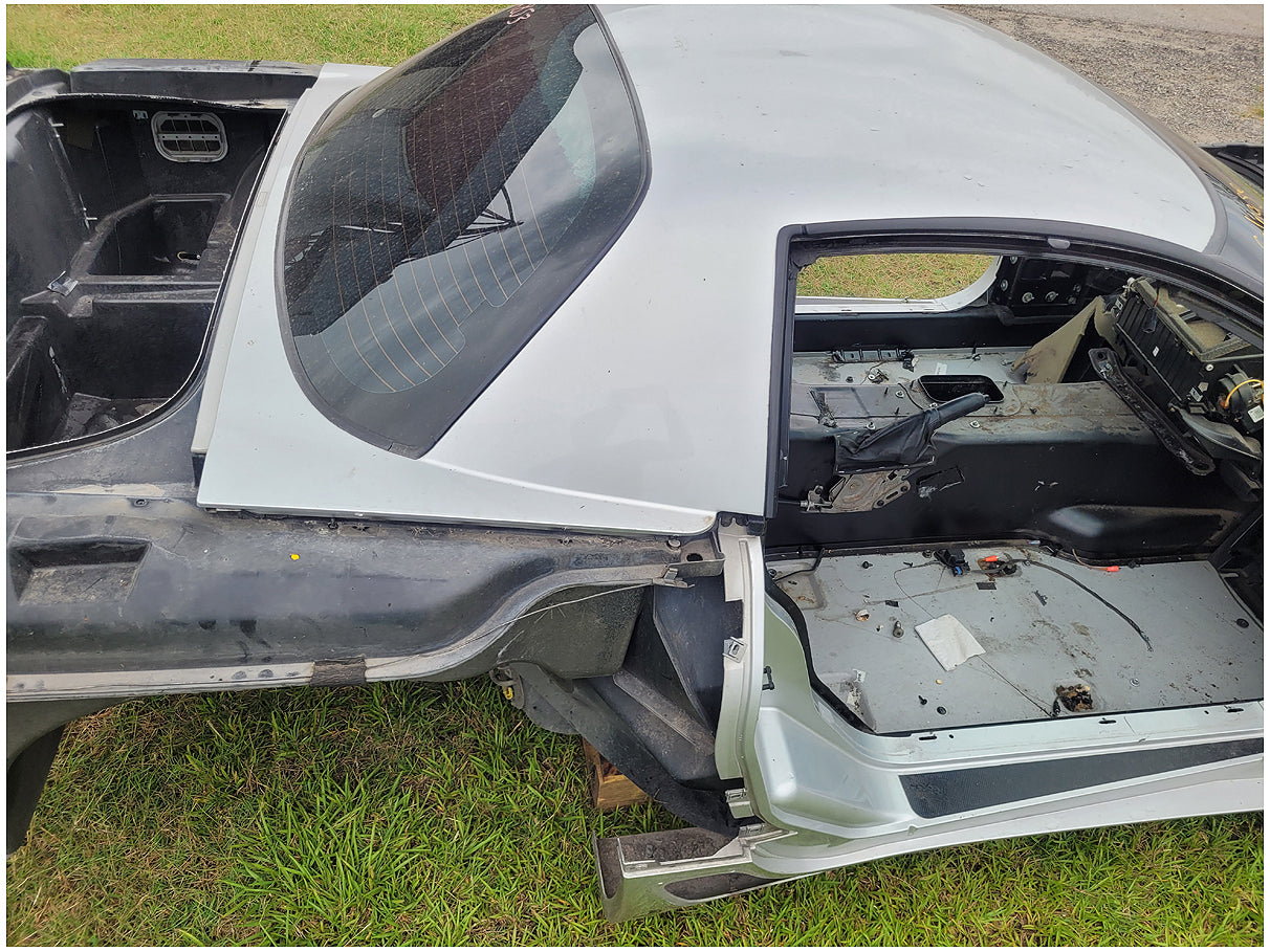 Stock 2853. 2002 Chevrolet Corvette Z06 C5 FRC Frame Shell Salvage Title Race Car