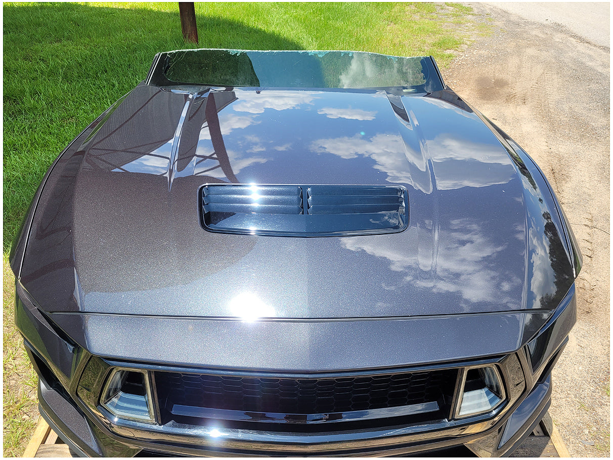 2024 Ford Mustang GT S650 Front Clip Bumper Hood Fender Apron Paint HY 2891