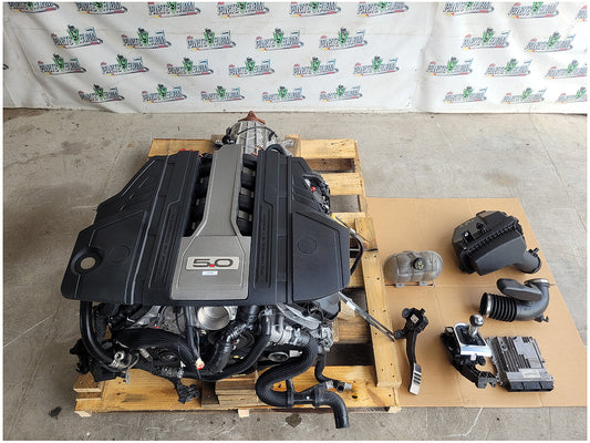 42k 2018-2023 FORD MUSTANG GT 460HP 5.0 Gen 3 Engine 10r80 AUTO Trans Swap Kit