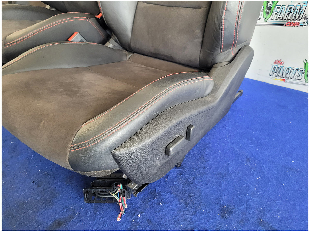 2012-2015 Chevy Camaro ZL1 Convertible Leather Bucket Seats Heated *Read 2914