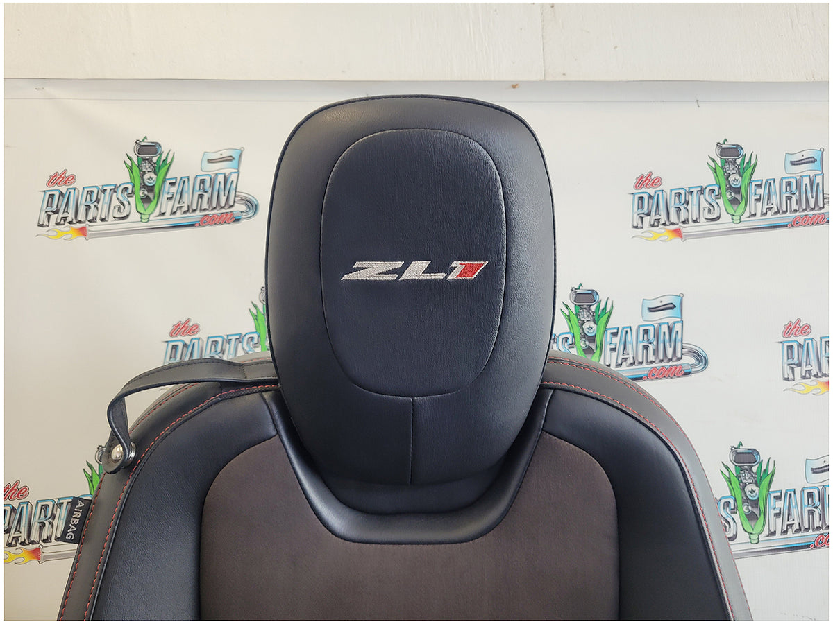 2012-2015 Chevy Camaro ZL1 Convertible Leather Bucket Seats Heated *Read 2914