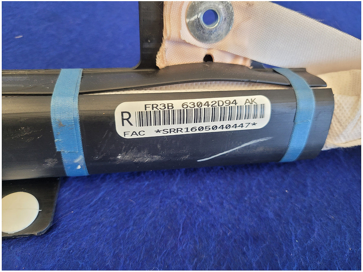 2015-2017 Ford Mustang GT S550 Coupe Passenger Roof Curtain Air Bag 2919
