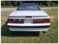 1990 Ford Mustang ASC Mclaren Convertible Front Sun Visors Shade *Crack* 2603 - The Parts Farm