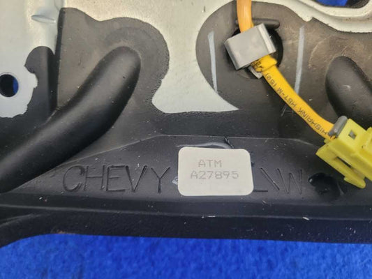 1996 Chevrolet Corvette Steering Wheel Driver Dash Front Black 2550