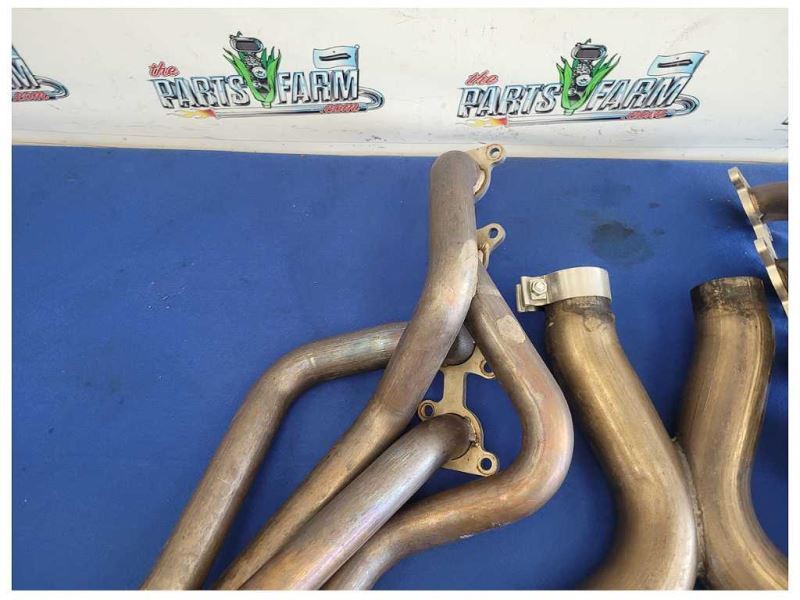 2011-2014 Ford Mustang GT 5.0L American Racing Long Tube Headers Mid Pipe 2606 - The Parts Farm