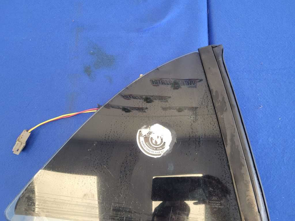 1994-2000 Ford Mustang GT Passenger Quarter Window Regulator Glass 2631 - The Parts Farm