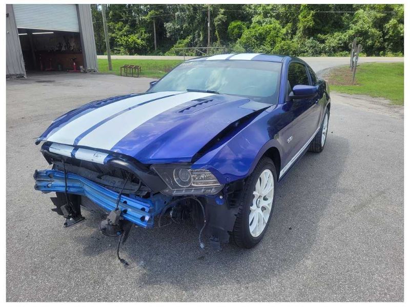 2013-2014 Ford Mustang GT Passenger RH Rear View Mirror Spot Paint L6 2605 - The Parts Farm