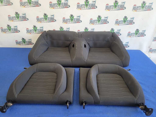2015-2017 Ford Mustang GT S550 Rear Coupe Cloth Seats Seat Upper Lower 2643 - The Parts Farm