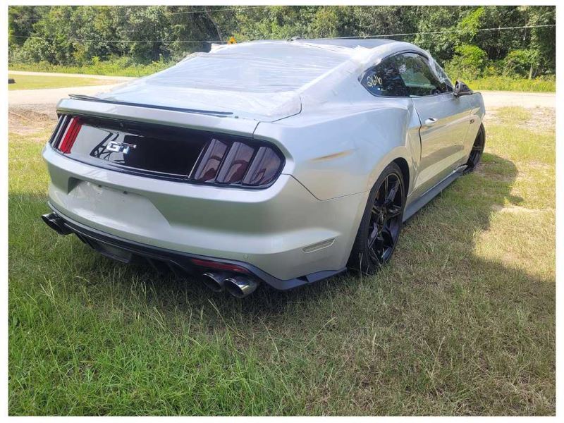 2015-2017 Ford Mustang GT S550 Coupe Upper Seat Beige Cushion Rear Back 2616 - The Parts Farm