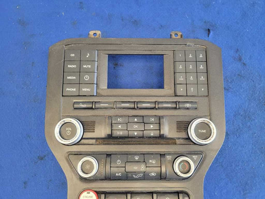 2017 Ford Mustang GT S550 Audio Bezel Faceplate 4in Buttons Info Screen 2540