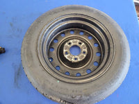 1994-1995 Ford Mustang GT Emergency Wheel 15x4 Spare Tire Black Paint 2631 - The Parts Farm