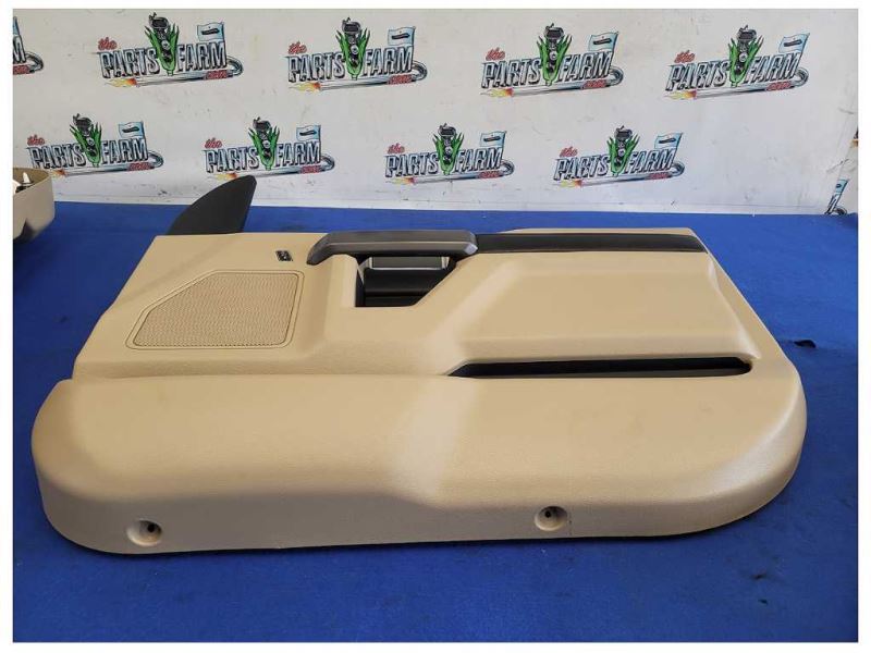 2015-2017 Ford F150 F-150 Pickup Truck Set Door Panels Beige Black Crew Cab 2615 - The Parts Farm