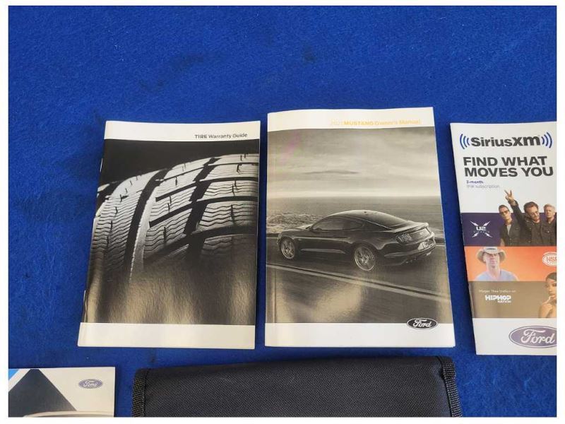 2021 Ford Mustang GT S550 Owner's Manual Book Pamphlet Cover 2622 - The Parts Farm